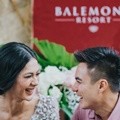 Pakai kostum boneka mampang, Baim Wong melamar Paula Verhoven di Bali tanggal 10 Juli lalu