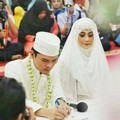 Prosesi sakral akad nikah Anisa Rahma dan Anandito