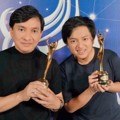 Yovie Widianto bangga Terima Piala Bersama sang anak Arsy Widianto di AMI Awards 2018