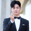 Cha Eunwoo ASTRO di red carpet Korea Drama Awards 2018.