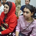 Fitria Elvy Sukaesih di Sidang Putusan Dhawiya Zaida