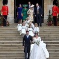 Acara pernikahan Putri Eugenie dan Jack Brooksbank ini dihadiri 850 tamu.