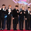 Stray Kids turut menghadiri malam penghargaan Genie Music Awards 2018.