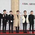 SF9 datang dengan penuh semangat di Asia Artist Awards 2018.