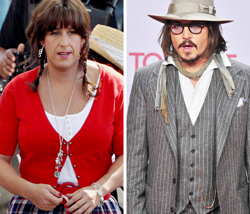 Johnny Depp Kunjungi Adam Sandler Di Jack And Jill