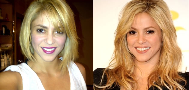 Rambut Baru Shakira Gaya Bob