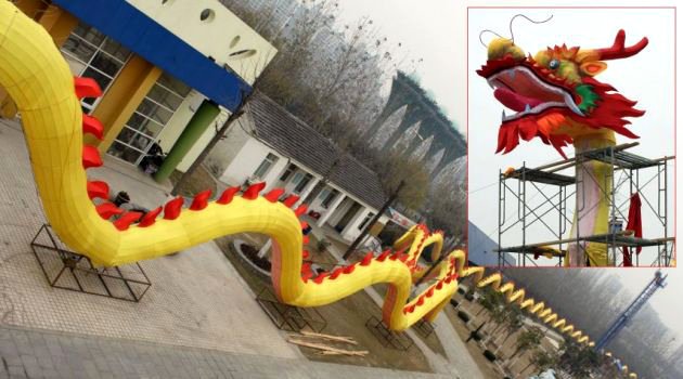 Naga Terpanjang di Seluruh Dunia Ada di China