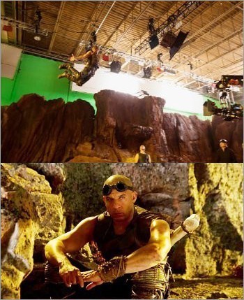 Vin Diesel Tampilkan Aksi Berbahaya Saat Syuting 'Riddick'