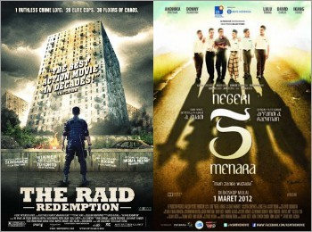 'The Raid' Kalahkan 'Negeri 5 Menara' di Puncak Box Office Indonesia