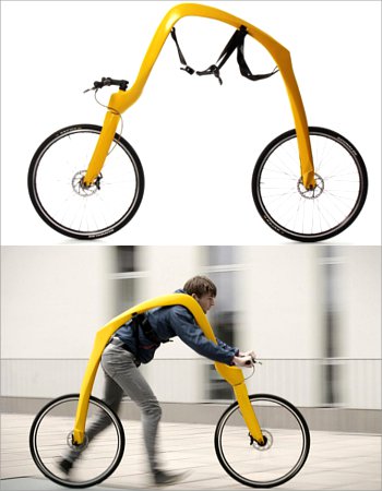  Sepeda  Unik  Tanpa Pedal dan Sadel 