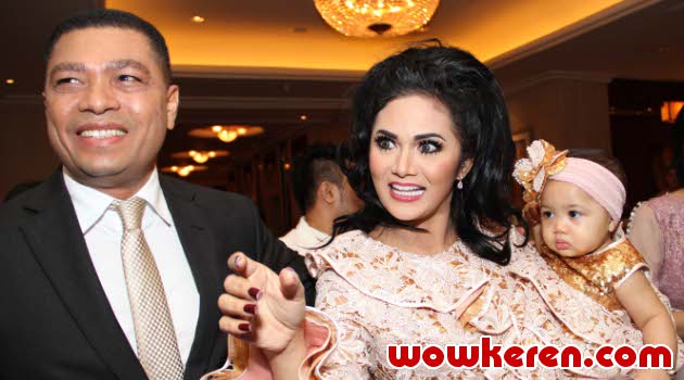 Krisdayanti dan Raul Lemos Kesal Diterpa Isu Pesta Ultah 