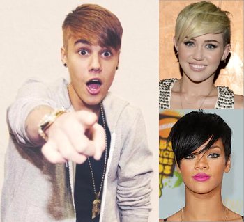 Justin Bieber Pamer Rambut Baru Mirip Rihanna dan Miley Cyrus