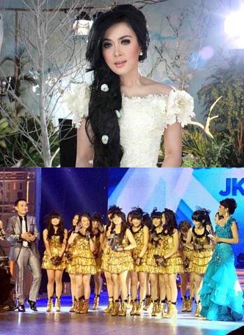 Syahrini dan JKT48 Menang Penghargaan di Perayaan Hari Kartini