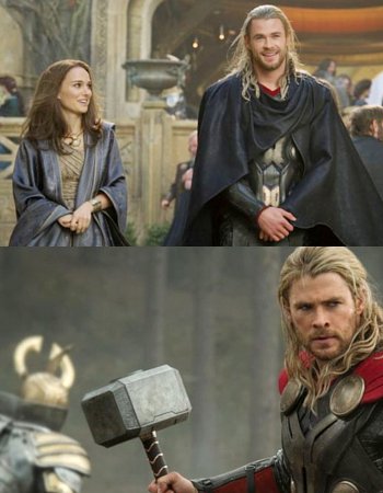 Chris Hemsworth dan Natalie Portman Mesra Lagi di 'Thor: The Dark World'