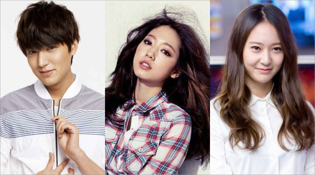 Lee Min Ho, Park Shin Hye dan Krystal f(x) Syuting 'Heirs 