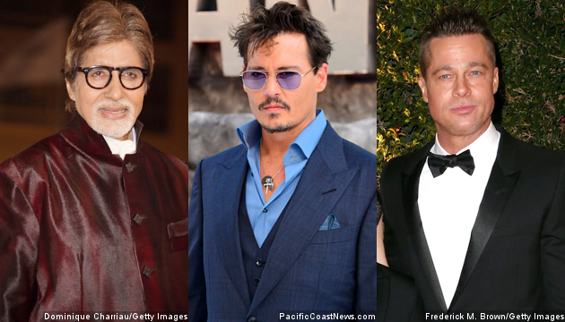 Amitabh Bachchan Diincar Main Film Johnny Depp dan Brad Pitt