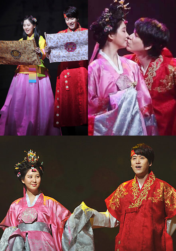 Kyuhyun SuJu Cium Seohyun SNSD di Pementasan Musikal