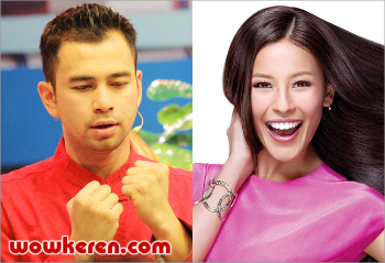 Raffi Ahmad Tersenyum Digoda Cinlok Dengan Model Cantik