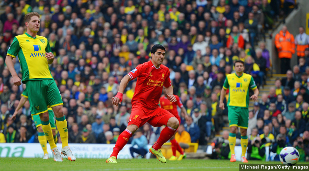 Puncaki Daftar Top Skorer, Luis Suarez Buru Rekor Gol di Liga Inggris