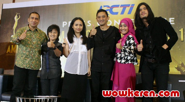 Fatin, Gita Gutawa dan Virzha 'Idol' Siap Meriahkan AMI Awards 2014