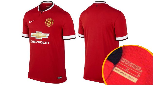 Jersey Orisinal Manchester United Ternyata Buatan Indonesia