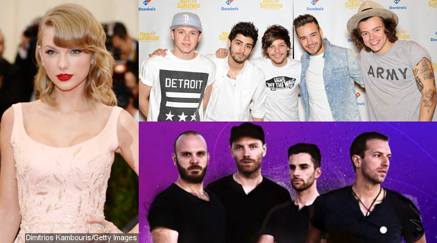 Taylor Swift, Coldplay, 1D Akan Tampil di iHeartRadio Festival
