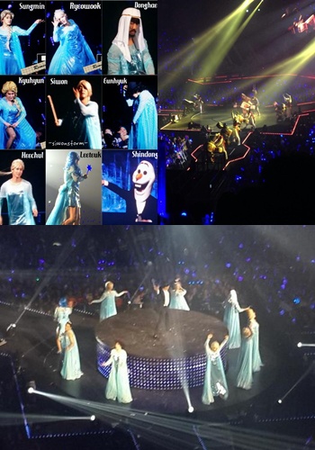 Fans Heboh Super Junior Jadi Elsa 'Frozen' di 'Super Show 6'