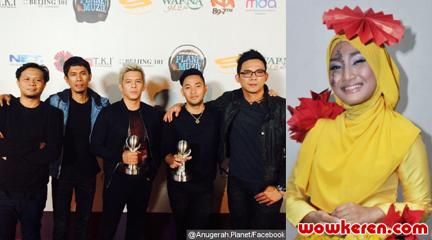NOAH dan Fatin Sabet Most Popular di Anugerah Planet Muzik 2014
