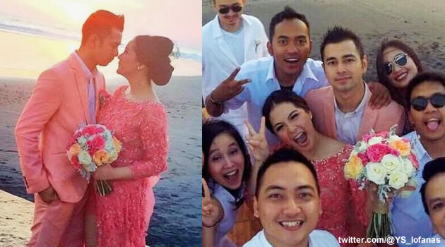 Serba Pink di Pesta Pernikahan Raffi Ahmad-Nagita di Bali