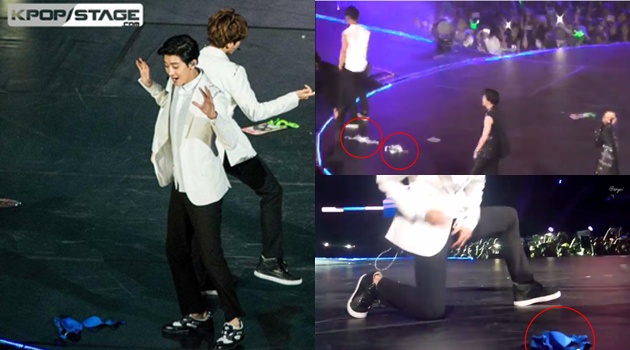�Hujan Bra� dan Celana Saat EXOK Manggung di �Music Bank �Hujan Bra� dan Celana Saat EXOK Manggung di �Music Bank