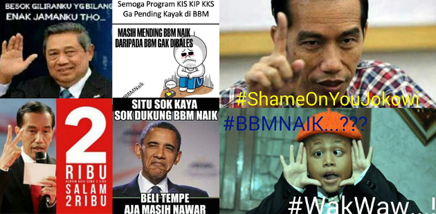 Netter Sindir Kenaikan Harga BBM dengan Meme Kocak dan Tebakan