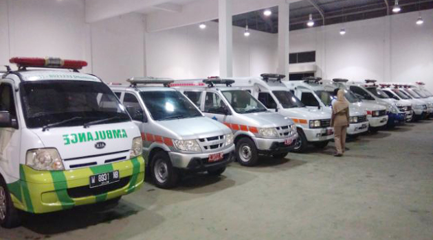 130 Unit Ambulans Siap Siaga Untuk Jenazah AirAsia QZ8501