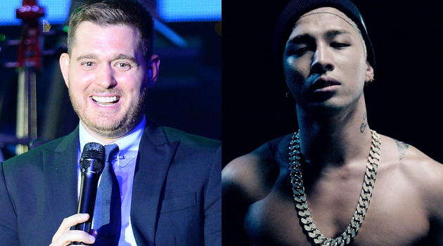 Wow, Michael Buble Cover Lagu 'Eyes, Nose, Lips' Milik Taeyang
