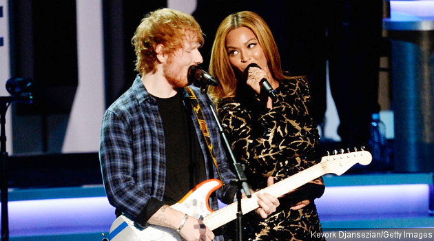 Beyonce KnowlesEd Sheeran Duet di Tribute Stevie Wonder Beyonce KnowlesEd Sheeran Duet di Tribute Stevie Wonder
