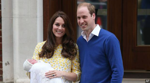 Pangeran William dan Kate Middleton Umumkan Nama Anak Kedua