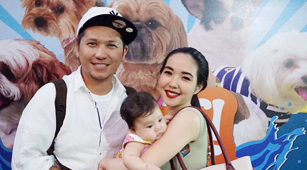 Keren, Anak Gading Marten Malah Senyum Difoto Bareng 'Serigala'