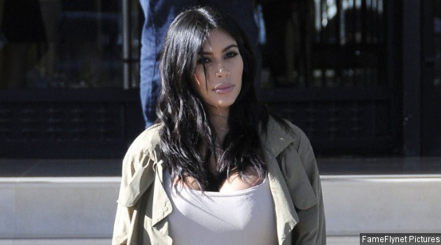 Kim Kardashian Unggah Foto Telanjang Hamil  Cantik