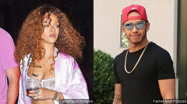 Liburan Bareng Lewis Hamilton, Rihanna Pakai Bikini Seksi