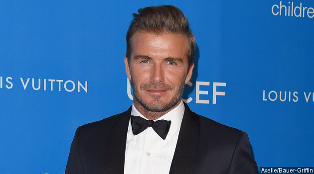 David Beckham Pamer Tato dan Ketampanan di Cover Majalah 