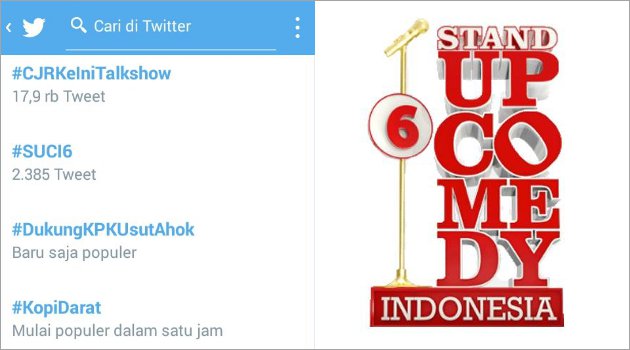 Jadi Trending Topik, 'SUCI 6' Raih Respon Positif dari Netter