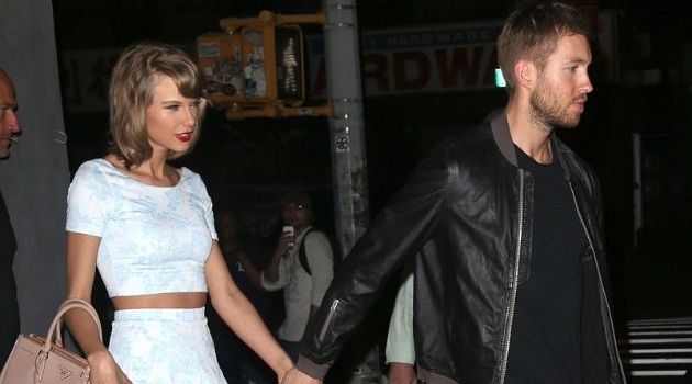 Taylor Swift Dihujani Bunga Mawar Calvin Harris Usai Dikatai Kanye West