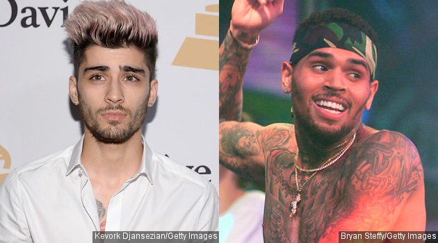 Wah, Zayn Malik Sumbang Suara Untuk Lagu Baru Chris Brown