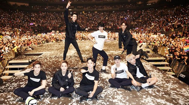 Dibuka dengan 'Indonesia Raya', EXO Gebrak Panggung 'The ...