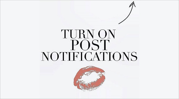 Ramai Postingan 'Turn On Notifications' di Instagram, Apa Sih Maksudnya?
