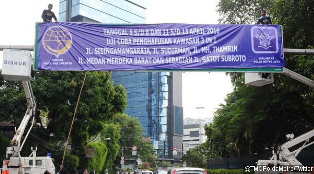Baru Sehari Uji Coba Hapus 3 in 1, Jakarta Makin Semrawut