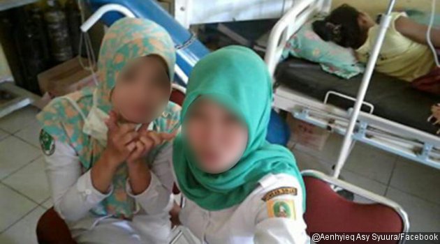 Unggah Foto Berlatar Belakang Pasien Diinfus, Perawat Ini 