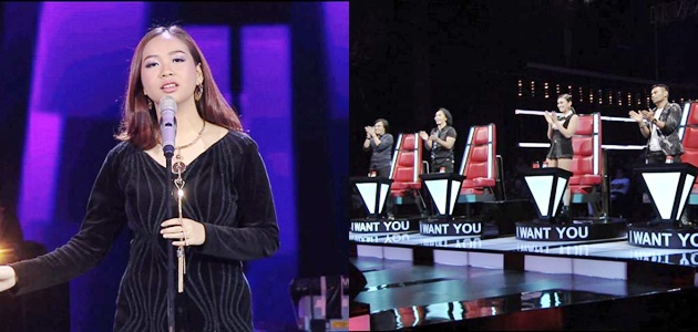 Sempat Dapat Standing Ovation, Video Gloria di 'The Voice' Ditonton 1 Juta Kali