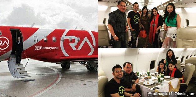 Raffi Ahmad Dikabarkan Beli Jet Pribadi, Ini Jawaban Nagita Slavina