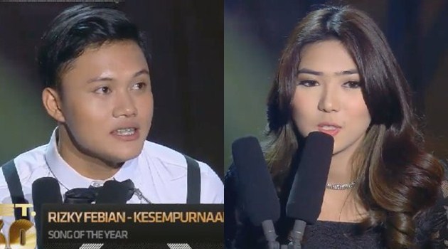 Isyana dan Rizky Febian Berjaya, Ini Daftar Pemenang Indonesian Choice Awards 2016