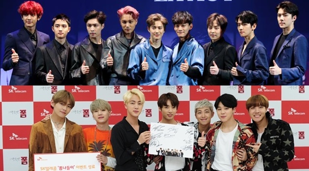 Kemiripan Antara Lagu Exo Bts Reaksi Army Gambar